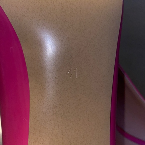 NWT Eldof Peep Toe 3.5” Heel Pump in Rose - Picture 12 of 12